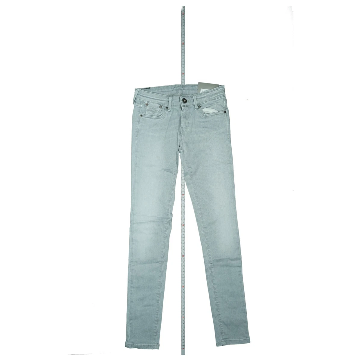 Pantalon Jean Fille Pepe Jeans Taille 8 Ans - Bleu Marine Droit - Occasion Très Bon état