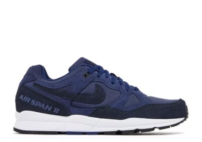 Nike Air Span 2 SE SP19 Blue White Casual Shoes Sneakers BQ6052-400 Mens Size