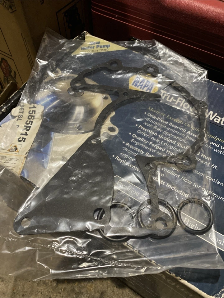 44028 Napa/Gates Water Pump New De Ville Cadillac DeVille Seville Eldorado 82-85 - Image 3 of 4