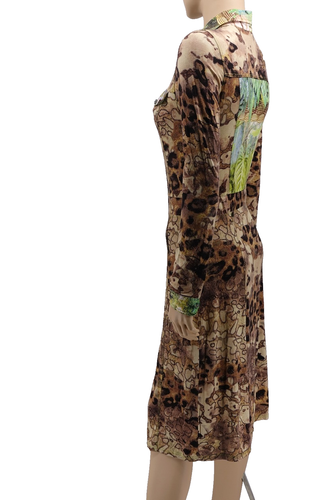 Eva & Claudi Long Cardigan Dress Women's Size S/M - Picture 5 of 7