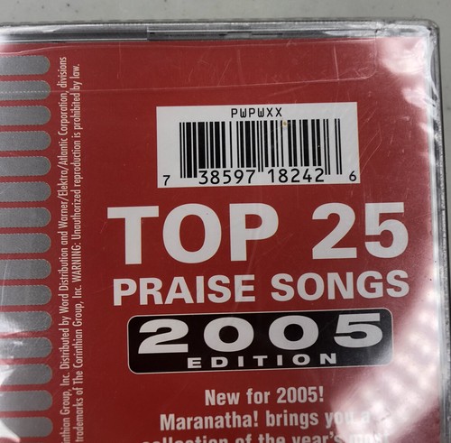 Top 25 Praise Songs 2005 Edition CD As Reported By Christian Copyright - New - Imagen 7 de 7