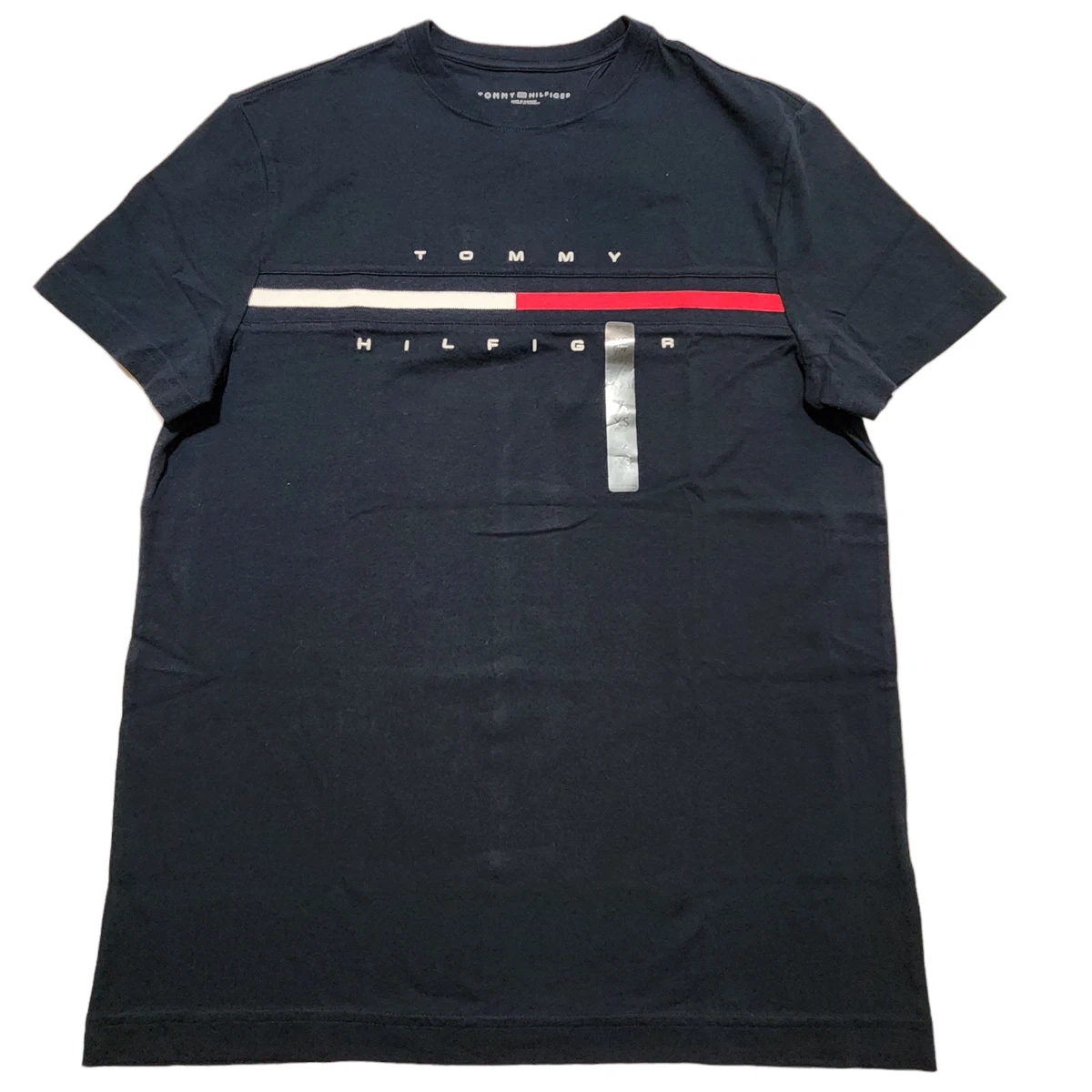 Tommy hilfiger flag best sale logo t shirt