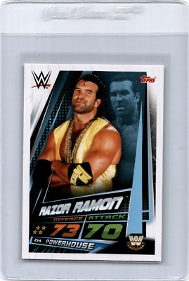 Razor Ramon Card Topps 2019 Topps Slam Attax WWE Razor Ramon | eBay