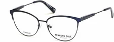 Kenneth Cole New York KC0301 Blue 091 Titanium Eyeglasses Frame 53-16-140 New