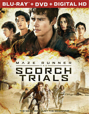  Maze Runner: The Scorch Trials Blu-Ray + DVD + DHD