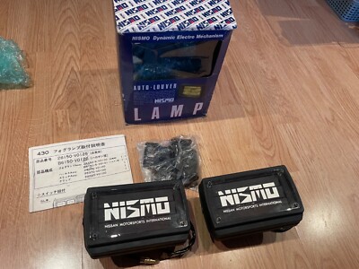 NISMO AUTO LOUVRE Fog Lights New Rare Skyline Silvia Z31 R31 R32