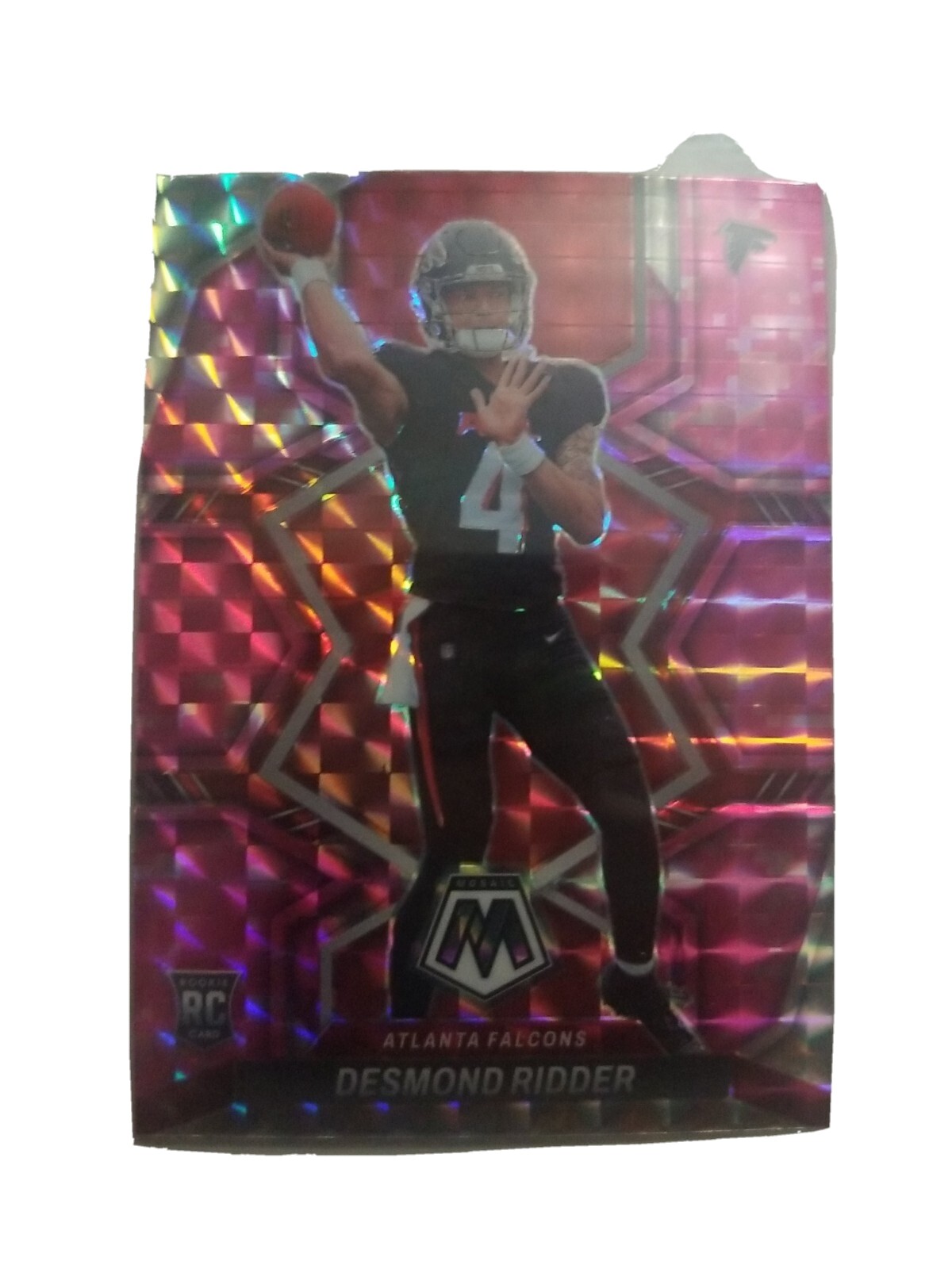 DESMOND RIDDER ~ 2022 Panini Mosaic ROOKIE #303 Pink Camo Mosaic Prizm PWE