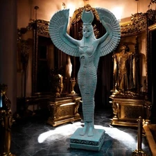 Ancient Egyptian Rare Stone Statue of Goddess Isis – Pharaonic Antiquity BC