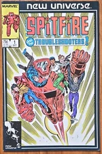 Spitfire #1 - VF - 19XX - Marvel Comics - Troubleshooter 