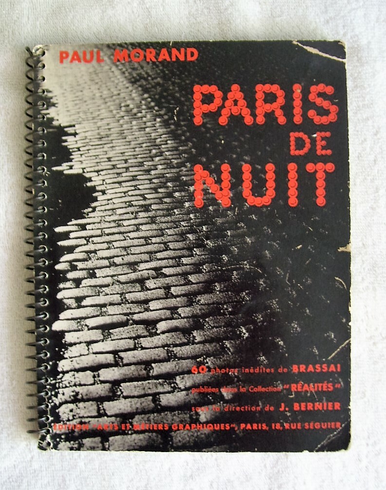 Brassai PARIS DE NUIT First Edition Original wrappers Paul Morand