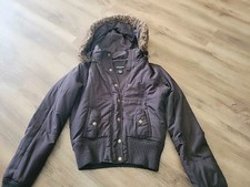 Finesse Brown Fitted Puffer Jacket Women’s Size Medium
