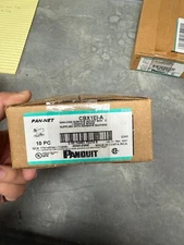 Panduit CBX1EI-A Pannet Mini Com Surface Mount Box Lot of 10
