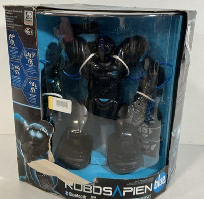 16'' ROBOT WowWee Robosapien Blue Smartphone Enabled NEW/ IN BOX / Damaged Box