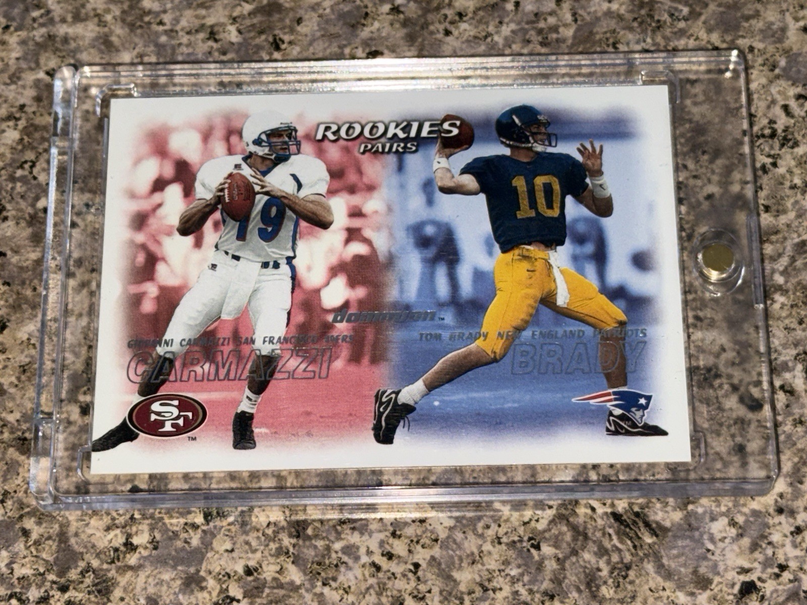 Tom Brady 2000 Skybox Dominion #234 Rookies Pairs Price Guide