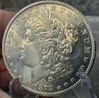 1878 S MORGAN SILVER DOLLAR SUPERB GEM BU PROOF LIKE/DMPL #2773