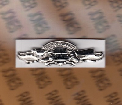 USN US Navy Enlisted Expeditionary Warfare Specialist (EXW) Badge ~3'' c/b