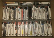 155 Pcs - Sony PlayStation 3 PS3 Video Game Lot Wholesale Bulk Sports Bundle