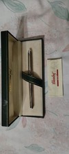 Penna stilografica Columbus Sterling 925 con punta iridio pennino medio placcato oro 