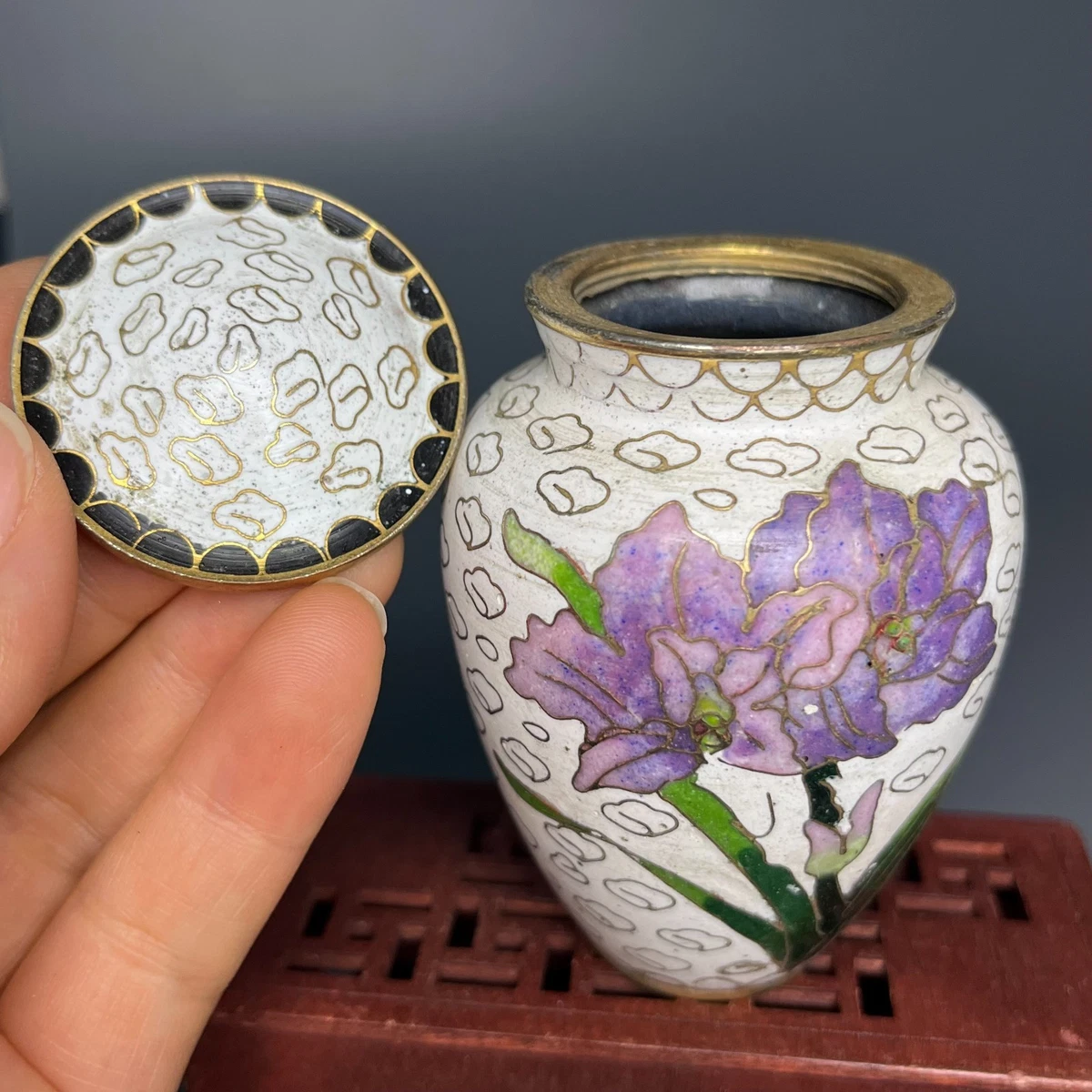 中国风铜制花瓶| eBay