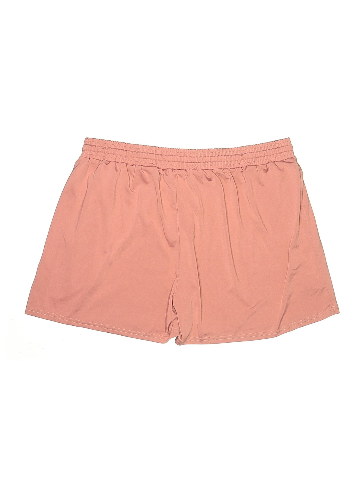 Real Essentials Women Pink Athletic Shorts L thumbnail 2