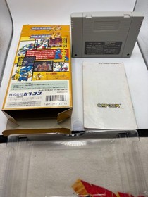 Rockman X X2 W/box Instruction Super Famicom SFC Cartridge Tested