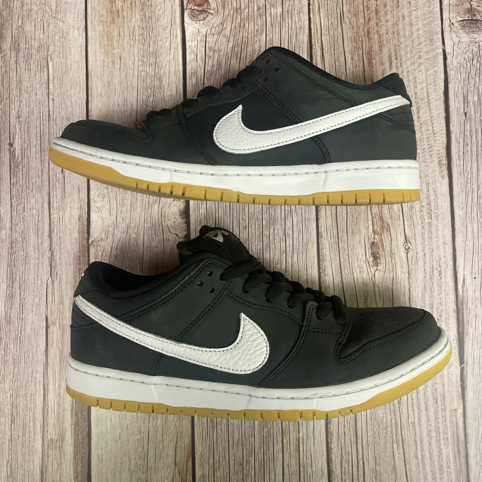 Nike SB Dunk низкий Pro черный резинки мужчин sz 8 CD2563-006 - Изображение 3 из 4