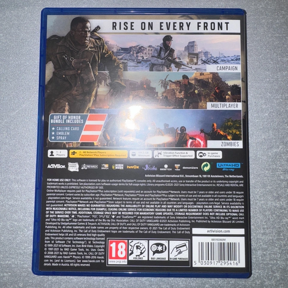 Call of Duty: Vanguard COD • PS5 • SAME DAY DISPATCH - Image 3 of 4