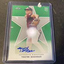 TRISTAN SHOEMAKER 2020 Leaf Perfect Game Green AUTOGRAPH #7/50 RADFORD VIRGINIA