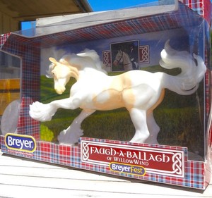 BREYER~GLOSSY~FAUGH-A-BALLAGH OF WILLOW WIND~CELTIC FLING ~2020~NEW