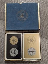 John F Kennedy Air Force One Presidential Seal White House issue playing cards