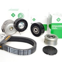 Contitech 6PK1743 Keilrippenriemen-Satz + Freilauf FüR Ford Land Rover