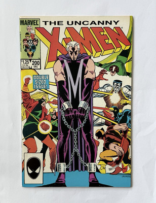 The Uncanny X-Men #200 Marvel Comics 1985 The trial of Magneto   VF+
