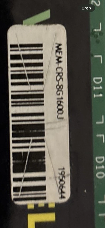 Memory CRSS-8G 1600J - Image 2 of 2