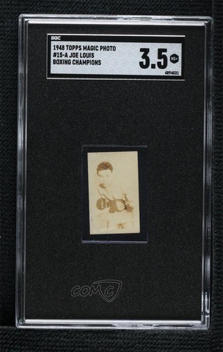Joe Louis #15 1948 Topps Magic card