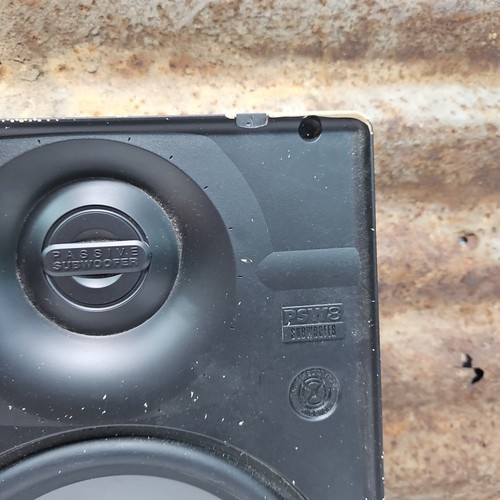 Niles PSW8 In-wall Passive Subwoofer Tested With Crossovers - Picture 7 of 11