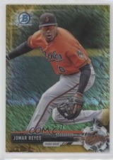 2017 Bowman Chrome Prospects Gold Shimmer Refractor /50 Jomar Reyes #BCP137 fm0