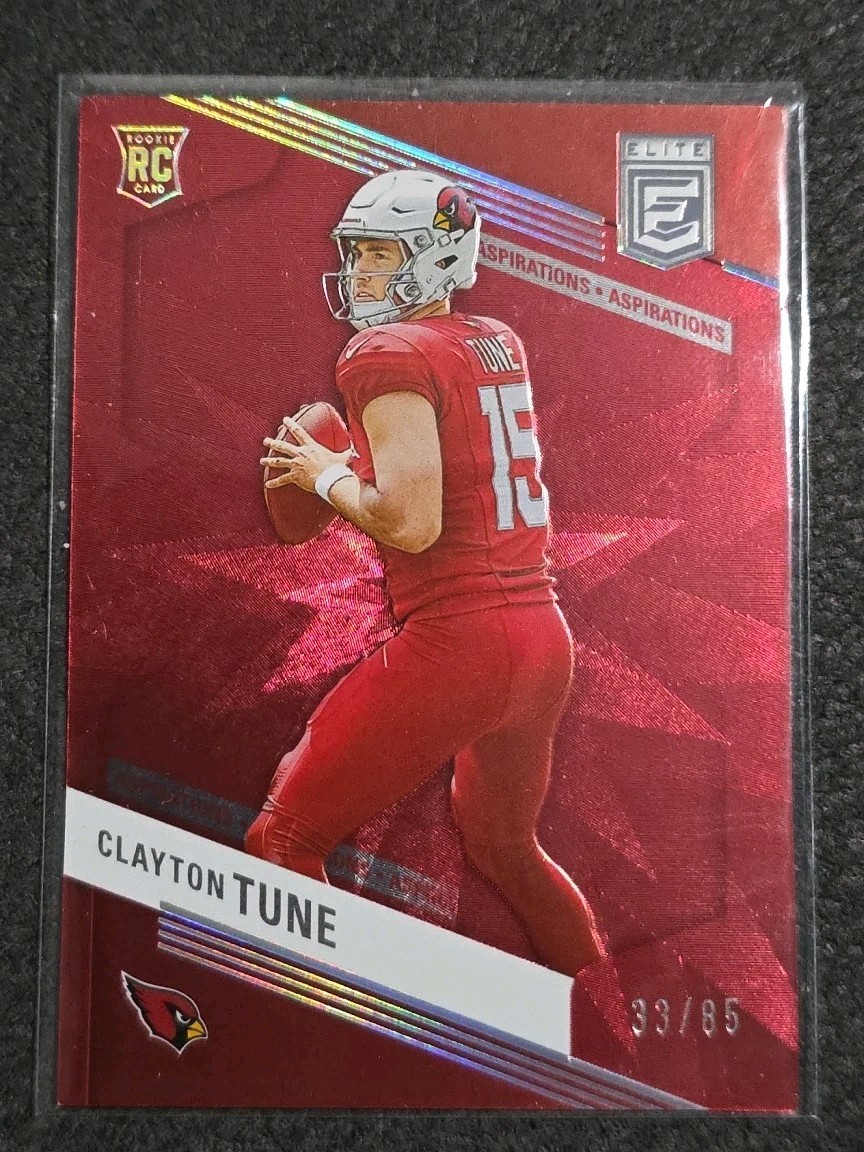 2023 Panini Donruss Elite Rookies Aspirations /85 Clayton Tune #122 Rookie RC