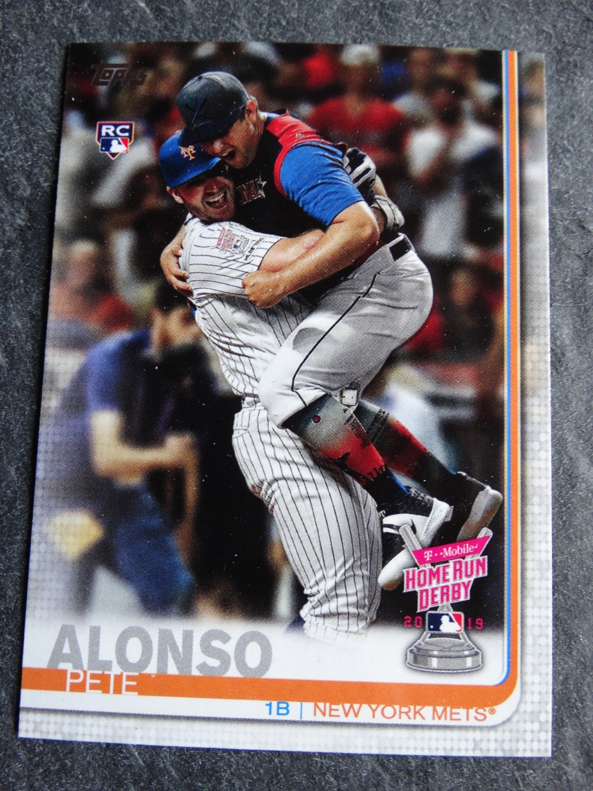 2019 Topps Update #US262 Pete Alonso Home Run Derby RC Rookie New York Mets Card