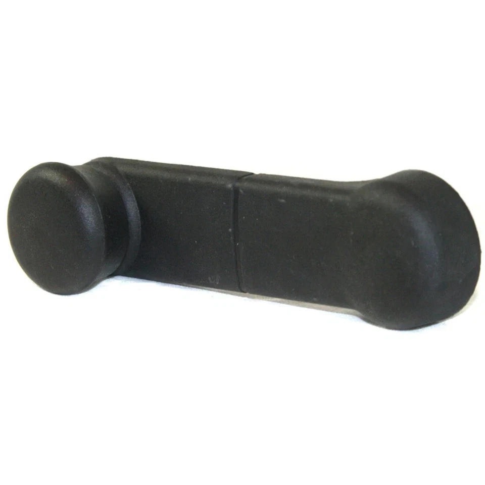 Manivela de janela para 92-96 Ford F150 03-06 E250 Econoline texturizada preta - Imagem 2 de 4