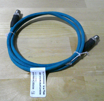 HIRSCHMANN BELDEN 1 Meter Ethernet Media Cord Set 900002170 M224THFSTMT01.0M