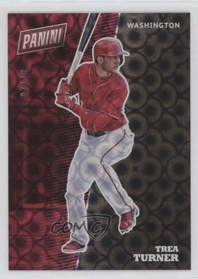 2017 Panini National Convention Pyramids 7/10 Trea Turner #BB13 09g4