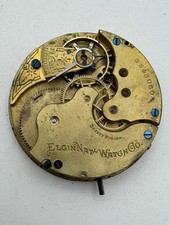 Vintage Elgin 16s 11J Grade 92 Pocket Watch Movement - Runs