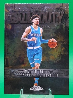 2025-26 Topps Chrome Ball of Duty BD-13 LaMELO BALL Charlott Hornets