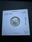 1941 d mercury dime Denver High Grade