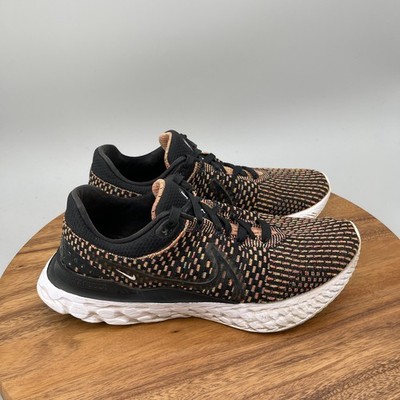 Nike React Infinity Run Flyknit 3 Shoes Mens Size 10.5 Mutlicolor Running