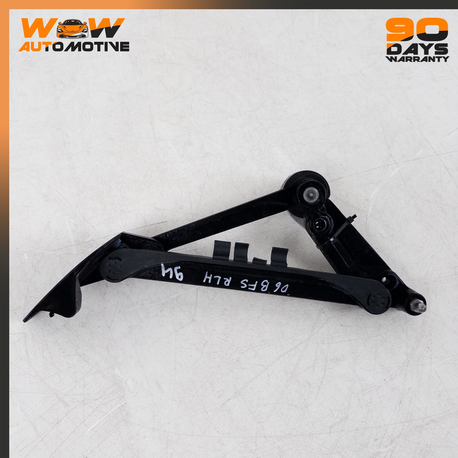 06-13 BENTLEY CONTINENTAL FLYING SPUR REAR LEFT TRUNK LID HINGE HAND STRAP OEM