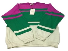 Maison Montagut Mavrick 3 Colored Cotton Sweater Medium