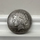 1921 Peace Dollar $1 Silver Coin Circulated Business Strike Uncertified