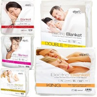 Electric Under Blanket Heated Bed Warmer – Single Double King – 3 Heat Settings