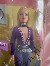 NRFP Britney Spears Purple Jumpsuit Mini Doll●Play Along 2001●PLEASE READ!!●HTF